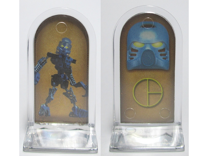 BIONICLE Mask of Light: The Board Game - Play Pawn, Toa Mask Blue