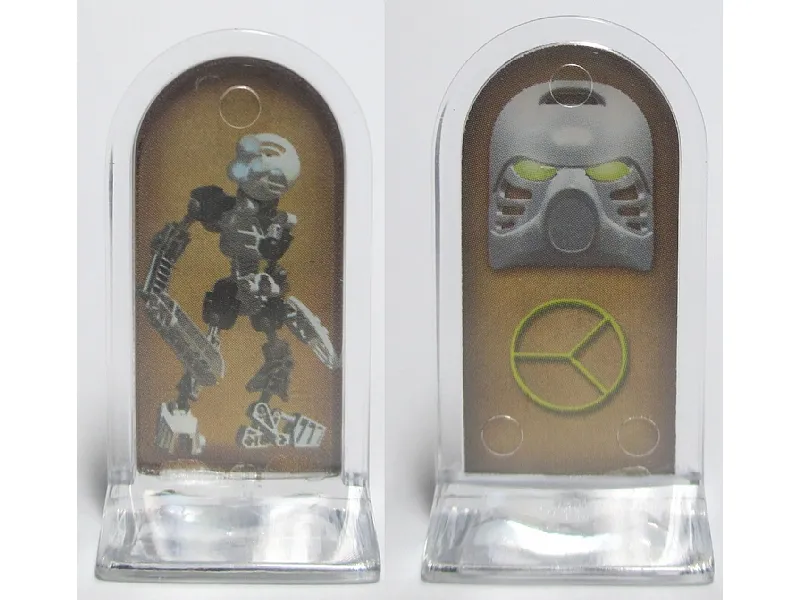 BIONICLE Mask of Light: The Board Game - Play Pawn, Toa Mask White