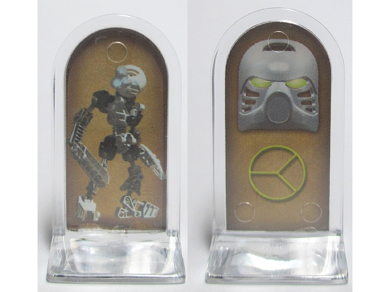BIONICLE Mask of Light: The Board Game - Play Pawn, Toa Mask White