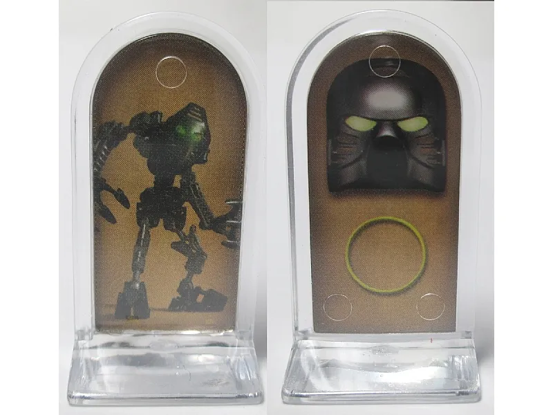 BIONICLE Mask of Light: The Board Game - Play Pawn, Toa Mask Dark