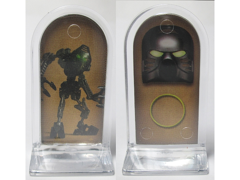 BIONICLE Mask of Light: The Board Game - Play Pawn, Toa Mask Dark