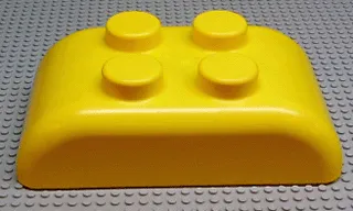 Storage Canister Rectangular Lid with Four Flat Studs