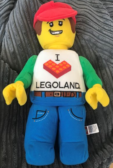 Male Minifigure Plush - I Heart LEGOLAND Shirt