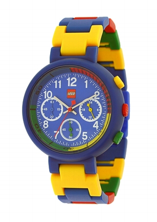 Watch Set, Classic Adult's Chronograph (Blue Dial / Blue Bezel)