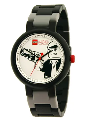 Watch Set, SW Han Solo Adult's, Black, Light Bluish Gray Links