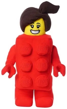 Brick Suit Girl Minifigure Plush