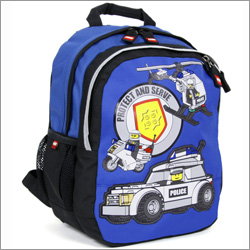 Backpack Police Vehicles (Small)