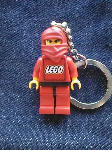 Red Ninja Key Chain