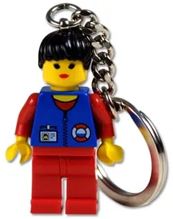 Coast Guard Female Key Chain