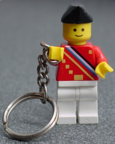 Legoland Ambassador Key Chain - Stripes on Back - Chain Attached to Right Wrist