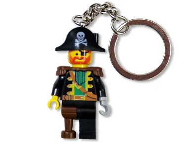 Pirate Captain Red Beard (Captain Roger) Key Chain
