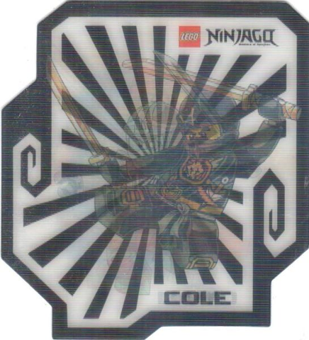 NINJAGO 3D Lenticular Card 2016 - 5 Characters