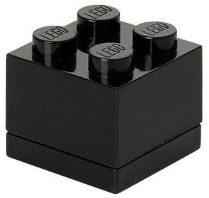 Storage Brick 2 x 2 Mini (60ml) Black