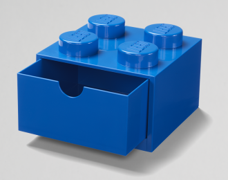 Storage Brick 2 x 2 with Drawer (Desk Drawer) (Cut on Top)