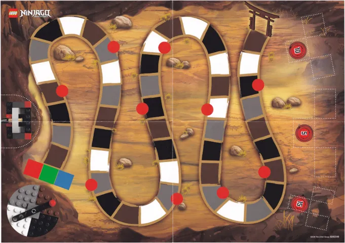 NINJAGO Temple Journey Game Board (6242049)