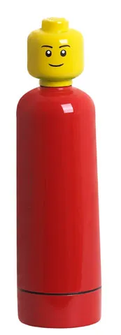 Drink Bottle Minifigure Head Male Top