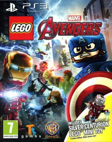 Marvel Avengers - Sony PS3 (Limited Edition with Silver Centurion Minifigure)