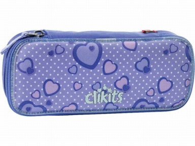 Pencil Case, Clikits Cat Pencil Roll