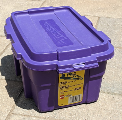 Storage Tub with Lid, Time Cruisers
