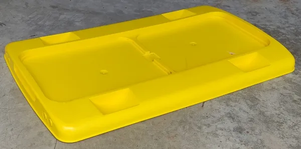 Duplo Lid for Large Storage Bin with Wheels - Sets 2580 / 2581 / 2582 / 2583 / 2704 / 7339