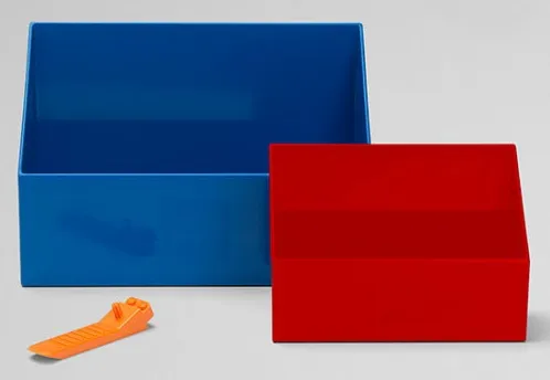 Brick Scooper Set - Red / Blue
