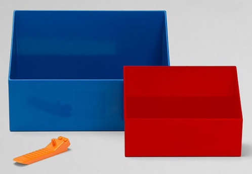 Brick Scooper Set - Red / Blue