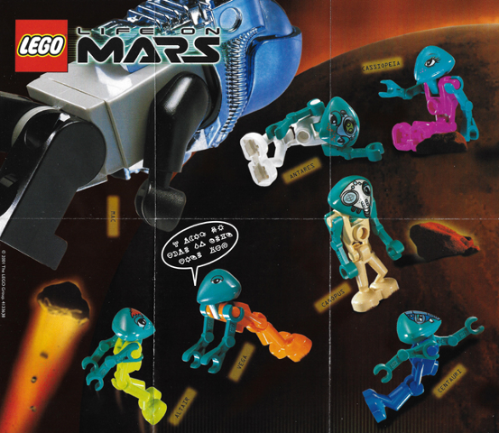 Life on Mars Mini-Poster - Mac with Altair, Antares, Canopus, Cassiopeia, Centauri, and Vega