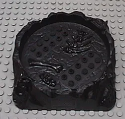 Canister Lid, Dinosaur Set Rock with Studs (6719, 6720, 6721, 6722)