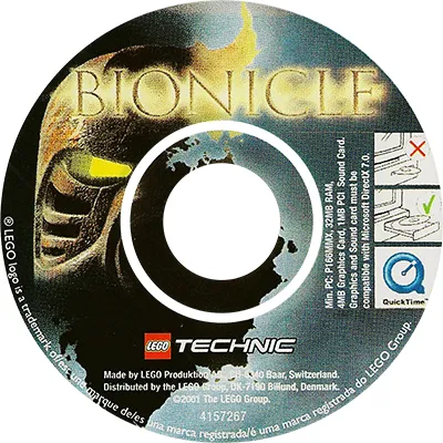 BIONICLE Promotional EU/Japan CD-ROM, 1.00