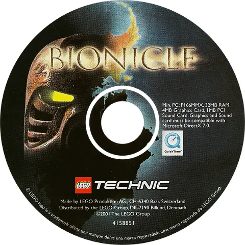 BIONICLE Toa Mata CD-ROM