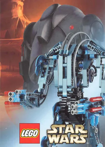 Postcard - Star Wars Set 8012 Super Battle Droid