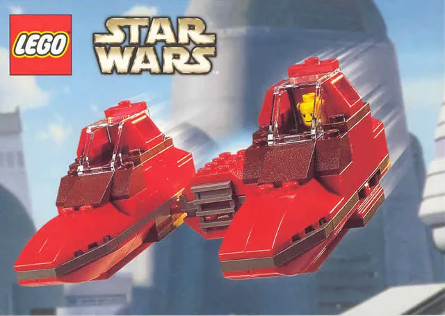 Postcard - Star Wars Set 7119 Twin-Pod Cloud Car