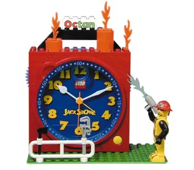 Clock Set, Jack Stone Fireman