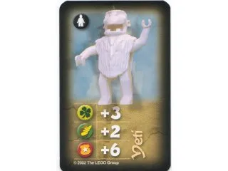 Orient Expedition Game Card, Villain - Yeti