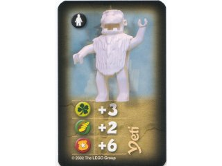 Orient Expedition Game Card, Villain - Yeti