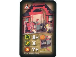 Orient Expedition Game Card, Hazard - Jun-Chi's Gate
