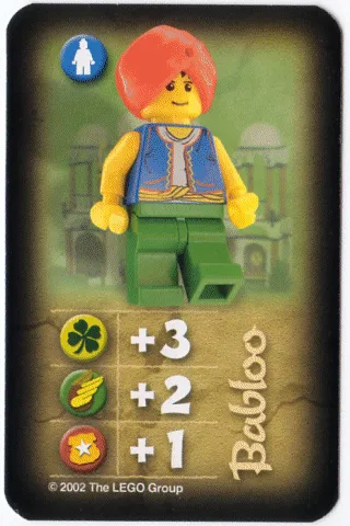 Orient Expedition Game Card, Hero - Babloo