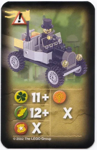 Orient Expedition Game Card, Hazard - Lord Sinister's Car