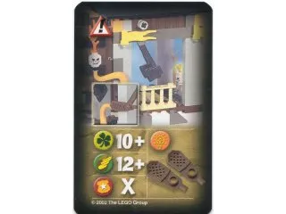 Orient Expedition Game Card, Hazard - Axe Swing
