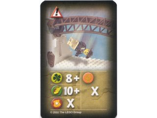 Orient Expedition Game Card, Hazard - Rope Bridge