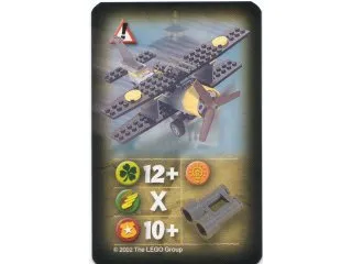 Orient Expedition Game Card, Hazard - Airplane