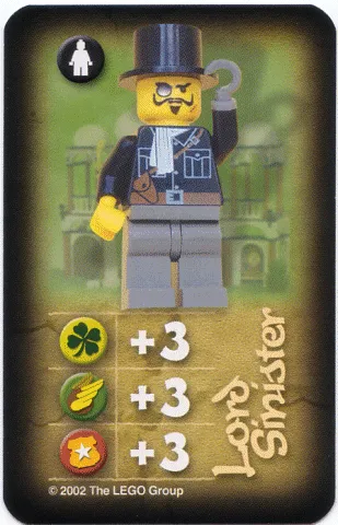 Orient Expedition Game Card, Villain - Lord Sinister (India)