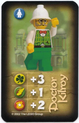 Orient Expedition Game Card, Hero - Doctor Kilroy (India)