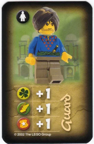 Orient Expedition Game Card, Villain - Guard (India)