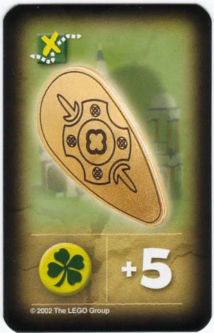 Orient Expedition Game Card, Item - Gold Shield