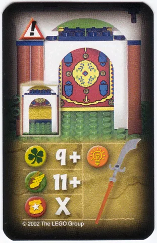 Orient Expedition Game Card, Hazard - Tapestry