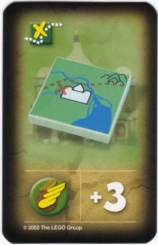 Orient Expedition Game Card, Item - Indian Map