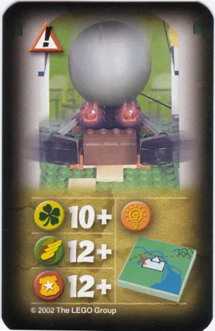 Orient Expedition Game Card, Hazard - Scorpion Ball