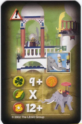 Orient Expedition Game Card, Hazard - Guard Under Arch