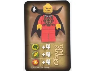 Orient Expedition Game Card, Villain - Chang Wu